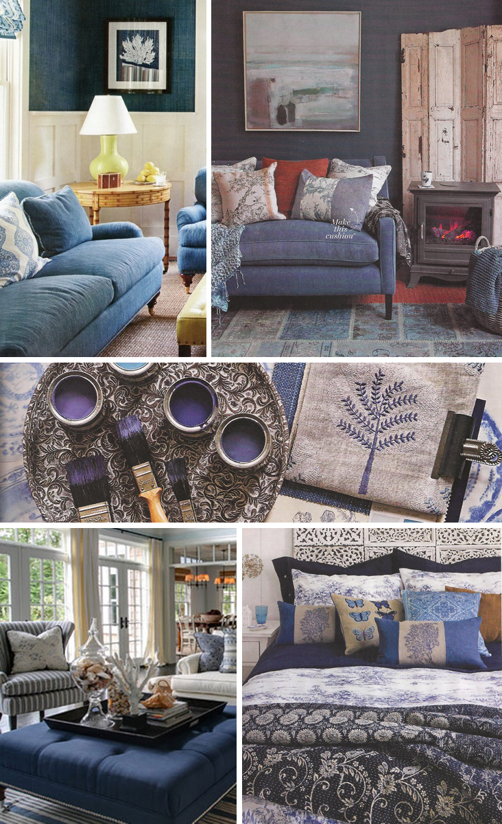 Beautiful Blue Slipcovers