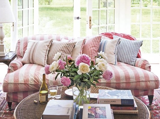 Striped Slipcovers: What’s Your Style?