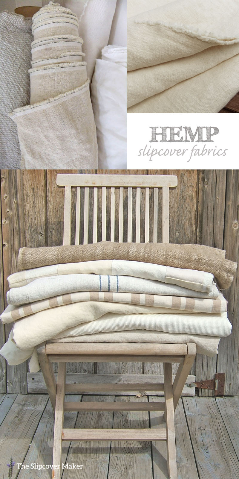 Favorite Hemp Slipcover Fabrics