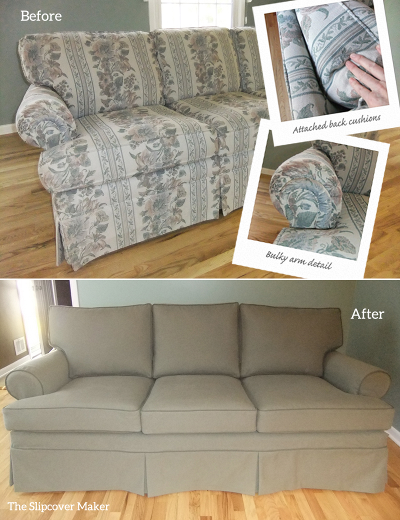 Casual Slipcovers Update Formal Ethan Allen Furniture – The Slipcover Maker