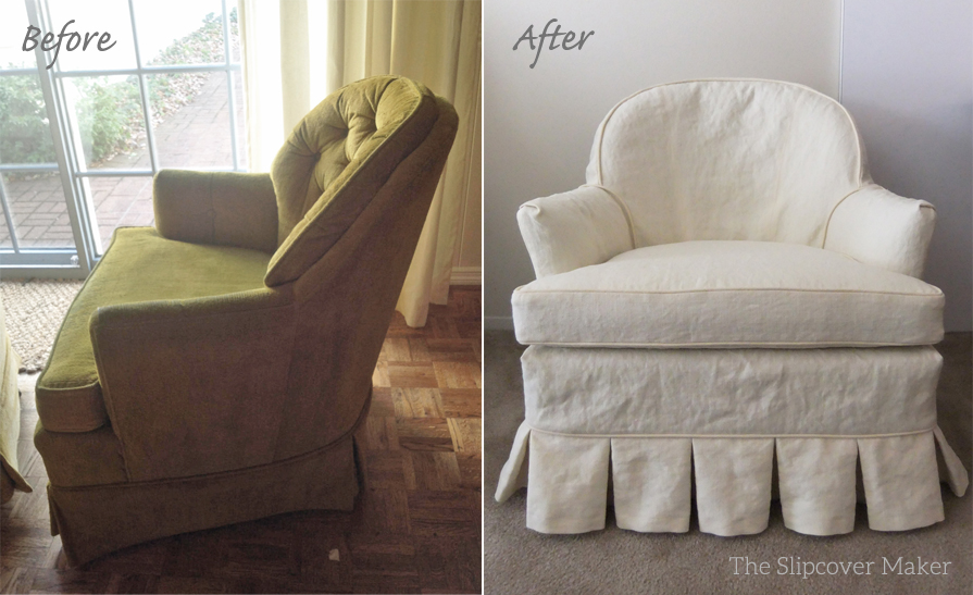 Hemp Canvas Chair Slipcover