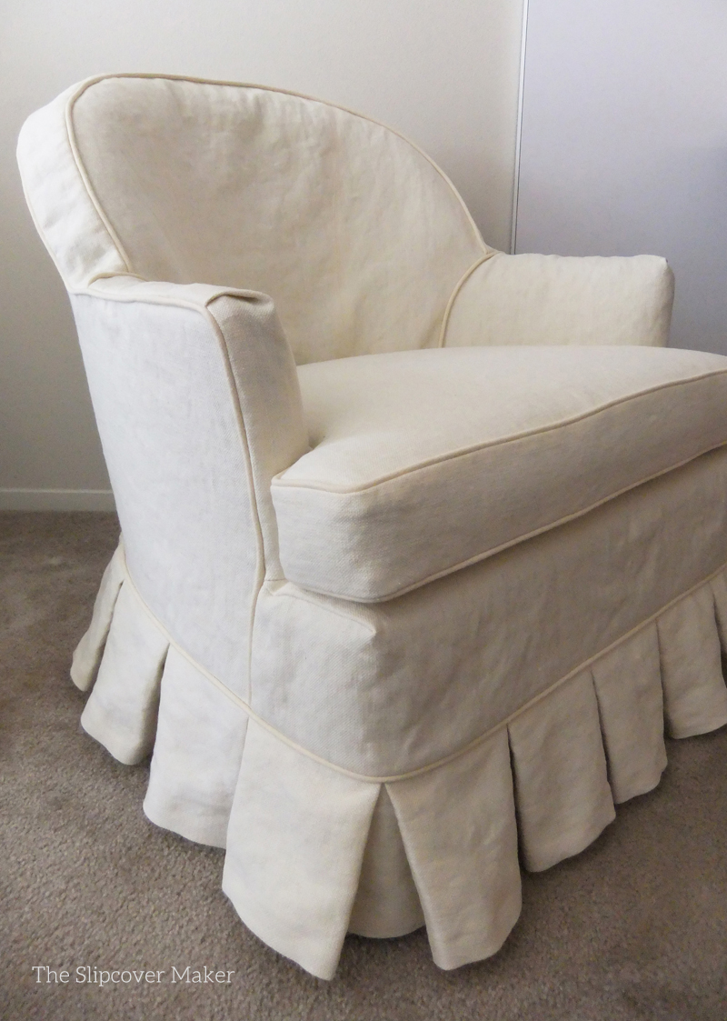 chair and a half sleeper slipcover