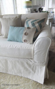 Cot Poly Canvas Sofa Slipcover