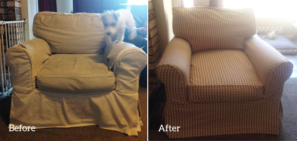 restoration hardware slipcover chair