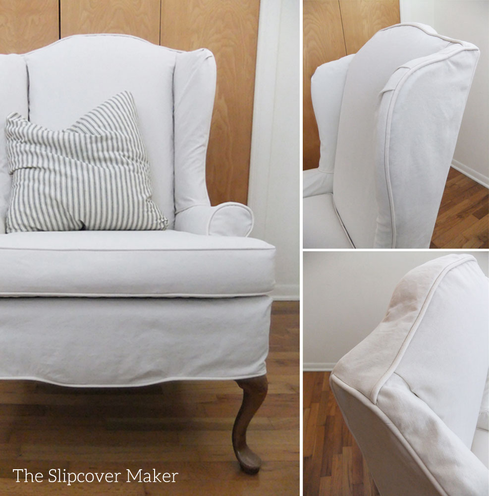 Slip cover for a wing back chair new arrivals