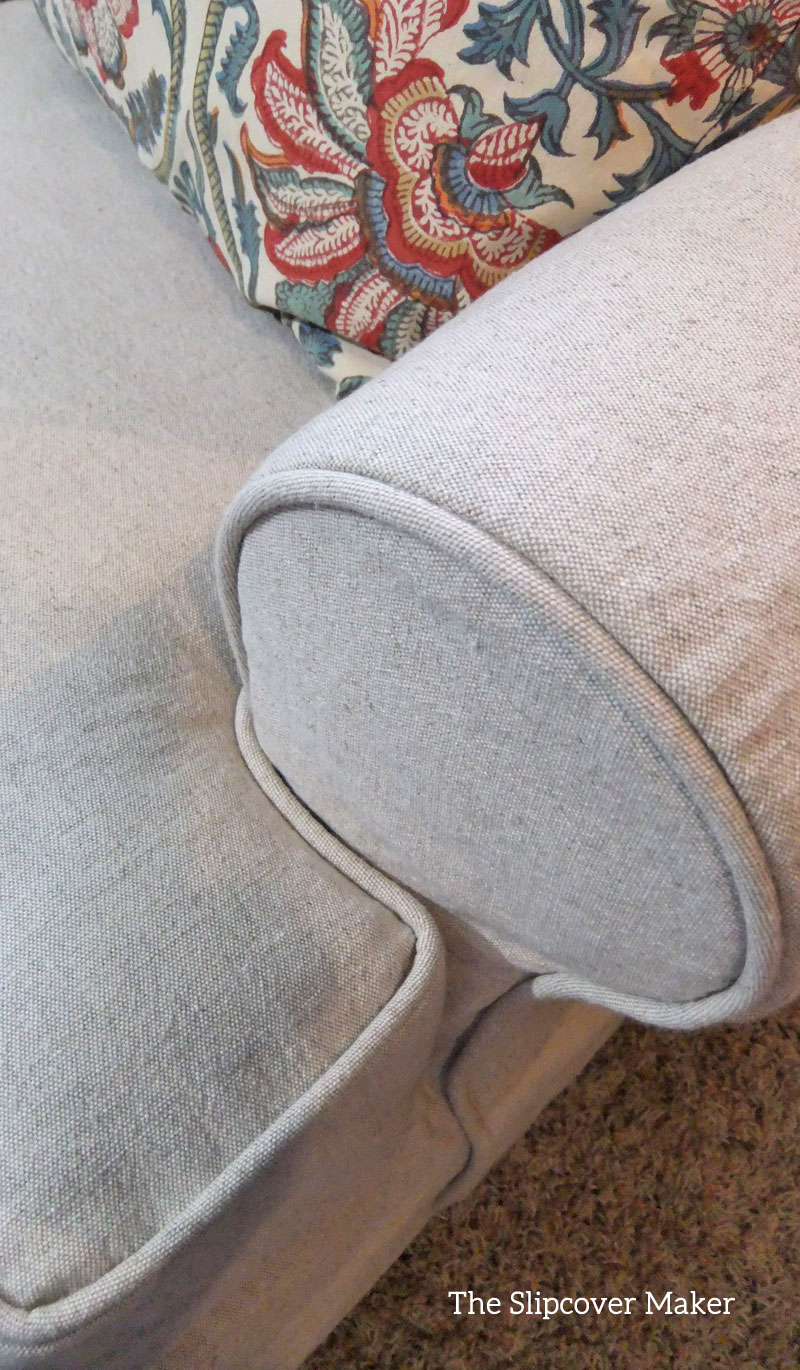 Linen Cotton Chair Slipcover