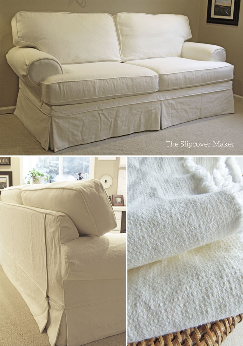 Cotton-Linen Slipcovers for Flexsteel Classics The 