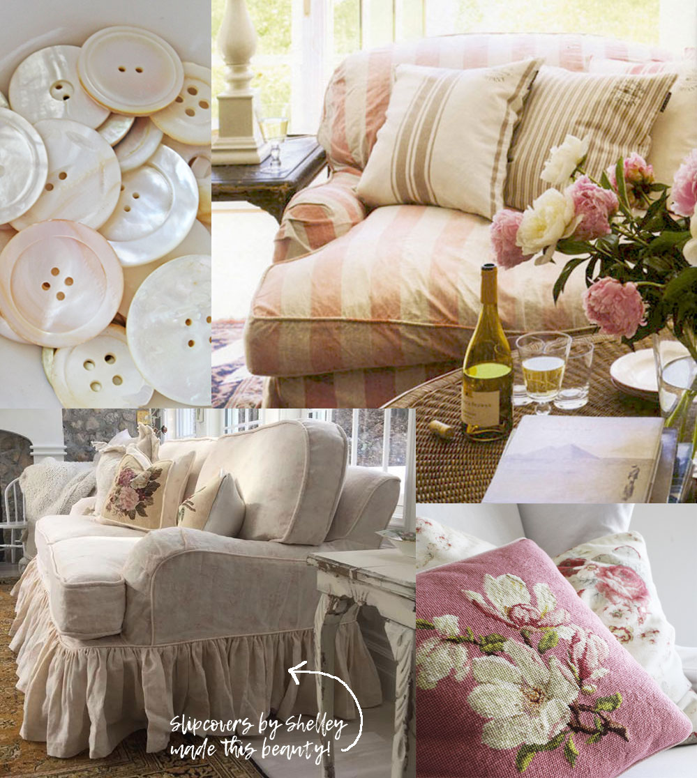 Pink Slipcover Trend Ideas