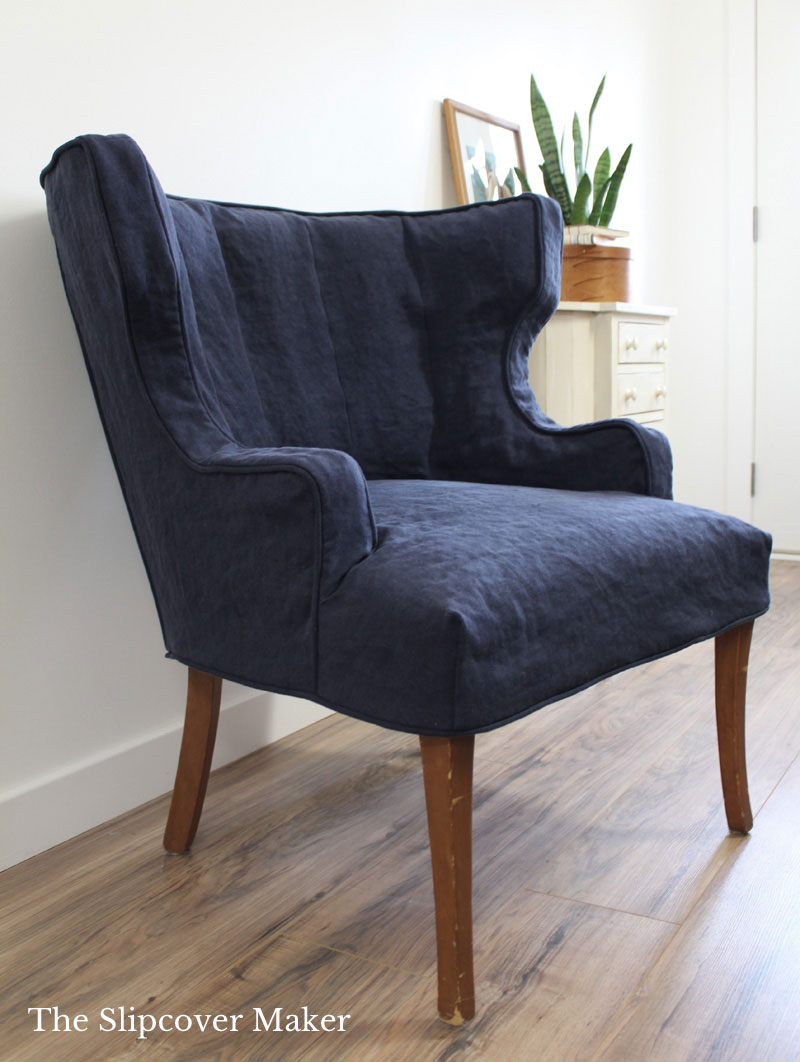 Slipcover Linen Favorite: Washed Navy Blue