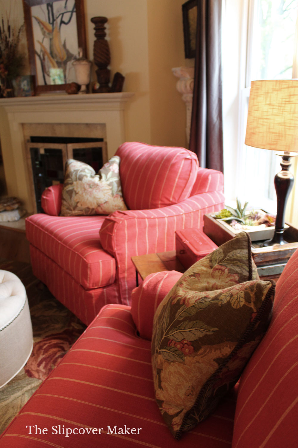 Fabric Pattern Mixing with Slipcovers