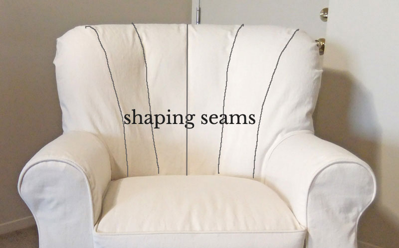 How To Shape Inner Back Slipcover