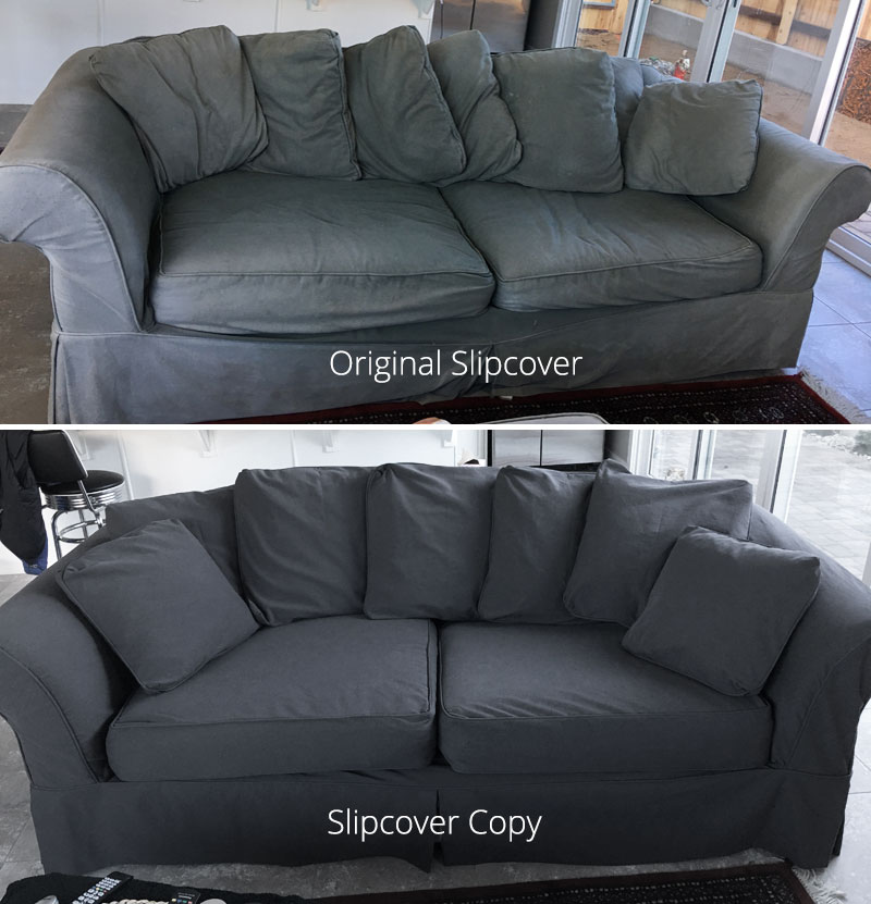 Grey Denim Sofa Slipcover Replacment