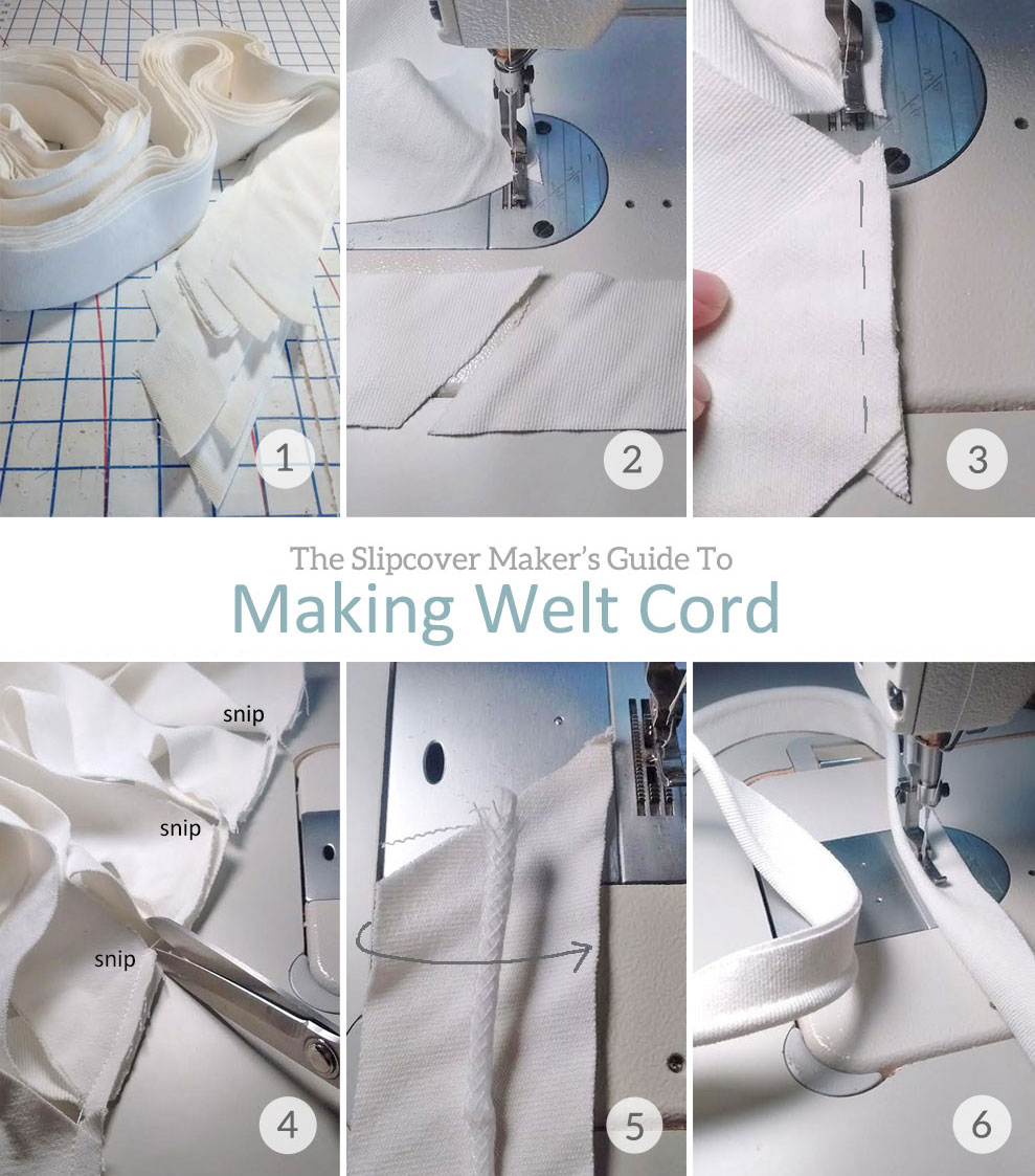 How To Make Slipcover Welt Cord