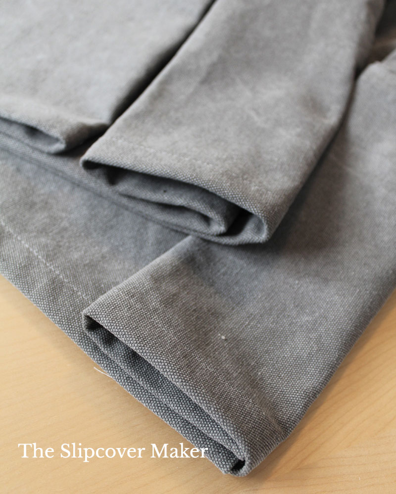 Rugged Stonewashed Cotton Poly Canvas for Slipcovers