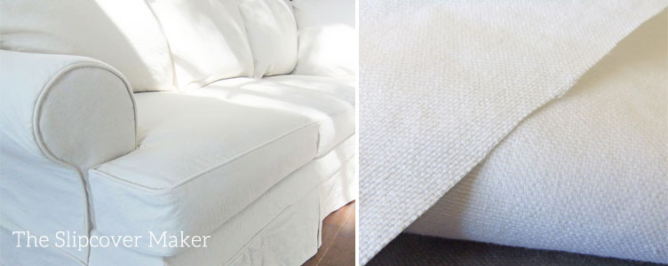 Cotton duck chair discount slipcover