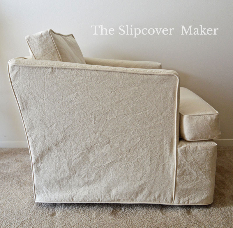 Natural Canvas Chair Slipcover