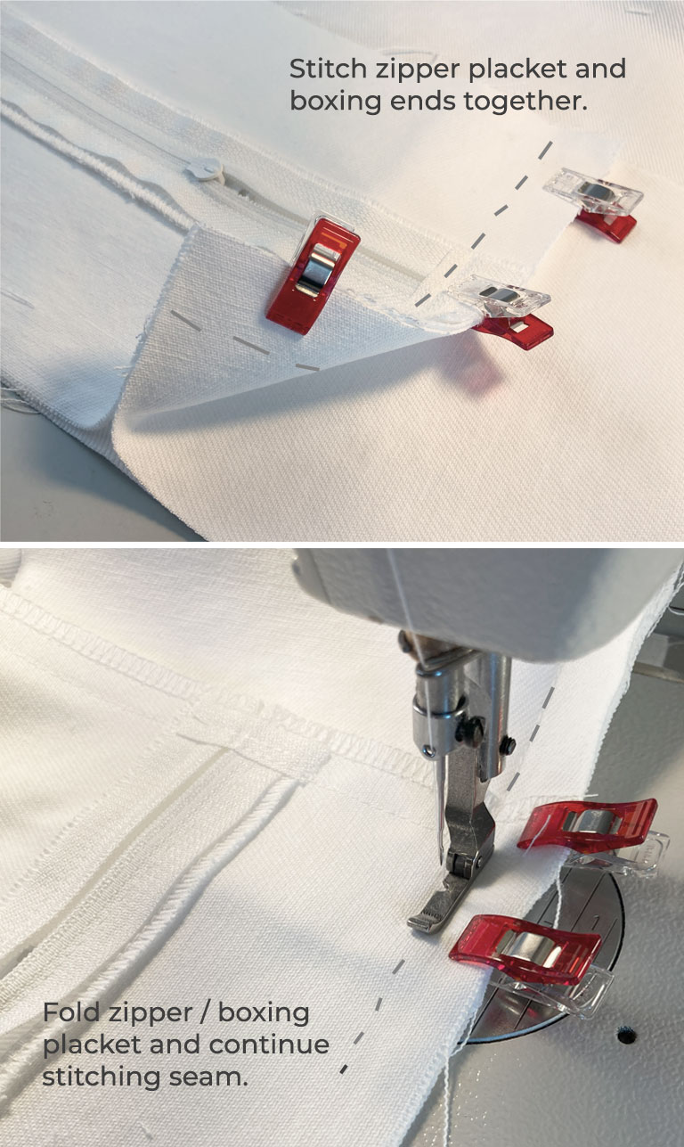 How To Topstitch a Box Cushion Cover The Slipcover Maker