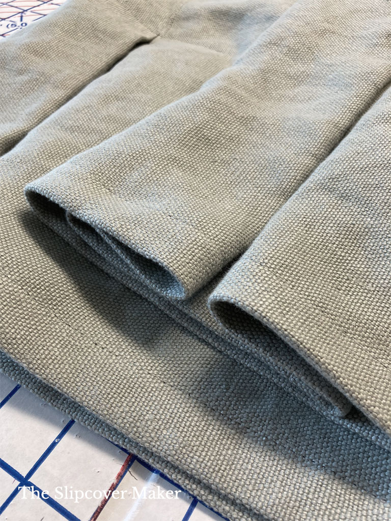 Hem Your Linen Slipcover With Stay Tape