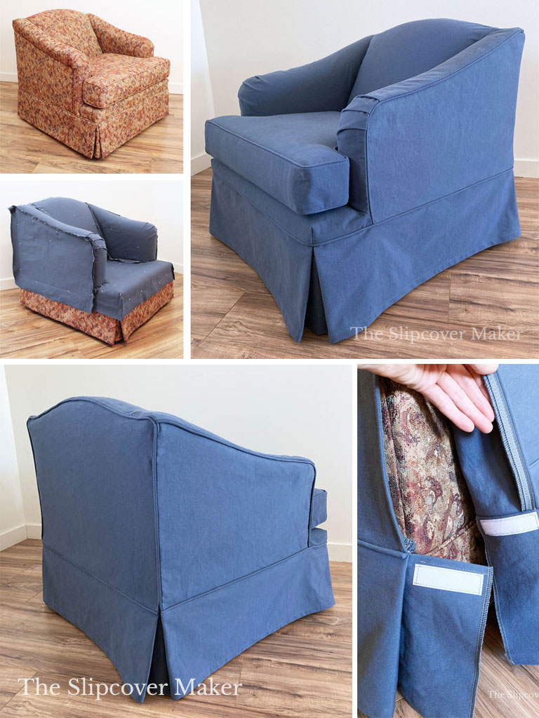 English rolled armchair pin fit process.